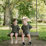 Wildling Linen Set - Forest Green