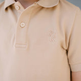 Polo T-shirt - Sand Dune
