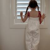 Aura Waffle Overall - White
