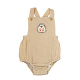 Hokey Pokey Romper - Fawn