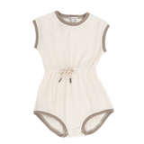 River Unisex Romper - Cream