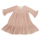 Stella Muslin Dress - Mushroom