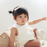 Liliana Muslin Playsuit - Cream