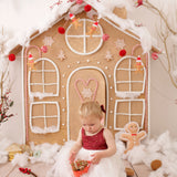 Willa Linen Tutu Dress - Golden Stars