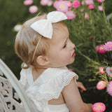 Ariella Pinafore Dress - Warm White