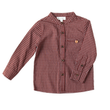 George Boys Shirt - Red Check
