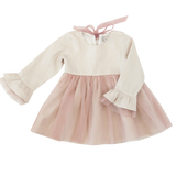 Ever After Linen Tutu Dress - Ivory Blush