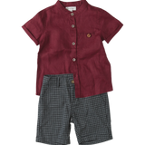 Albert Boys Shorts - Green Gray
