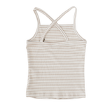 Paloma Singlet - Fawn Stripe