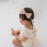 Liliana Muslin Playsuit - Cream