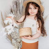 Paloma Singlet - Fawn Stripe
