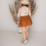 Paloma Singlet - Fawn Stripe