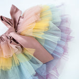 Little Ballerina Tutu Skirt - Rainbow Light