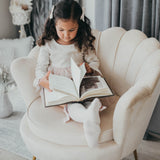 Ever After Linen Tutu Dress - Ivory Blush