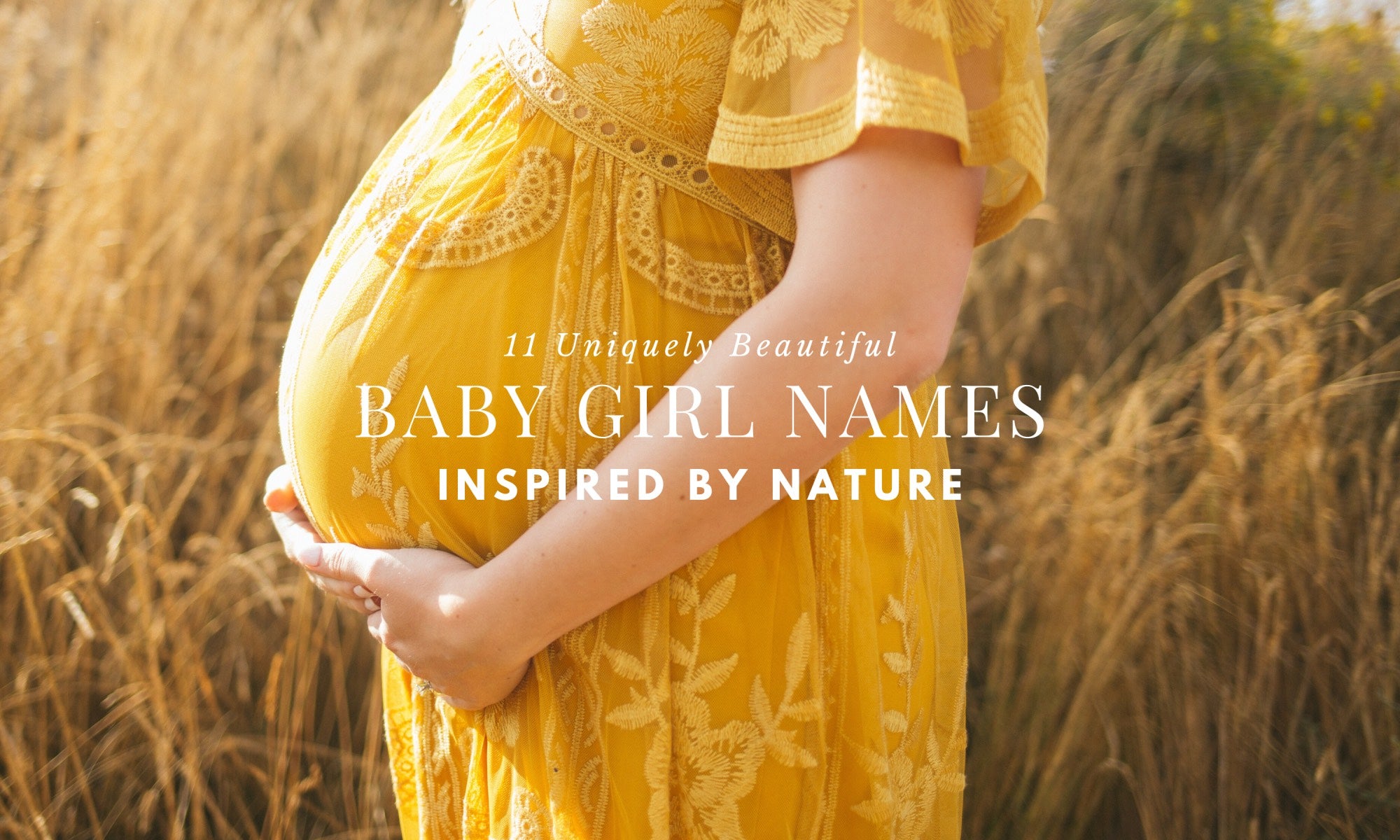 Our Top 11 Beautiful Nature-Inspired Baby Girls' Names (You May not Have Thought of)