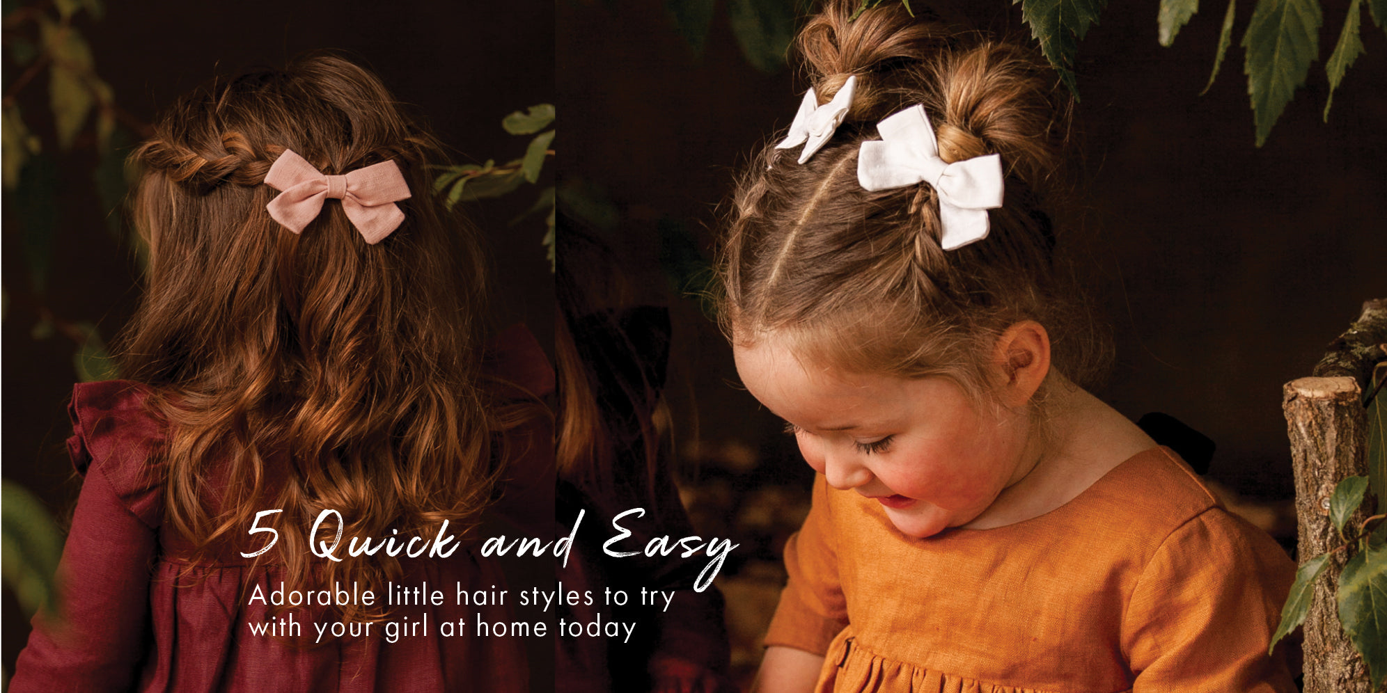5 Quick and Easy Adorable Kids Hairstyles to Try at Home Today