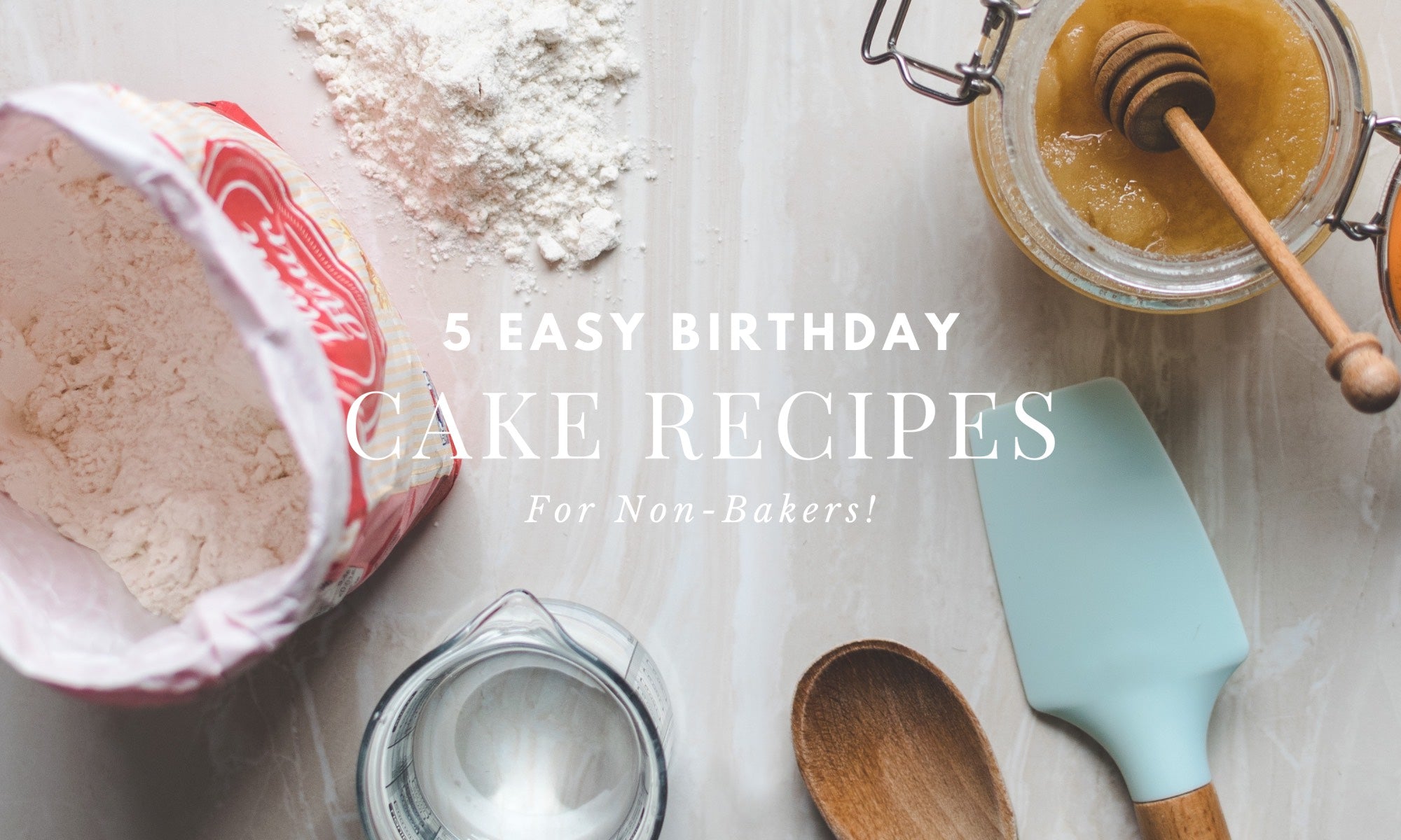 Easy Kids Birthday Cake Recipes For Non-Bakers