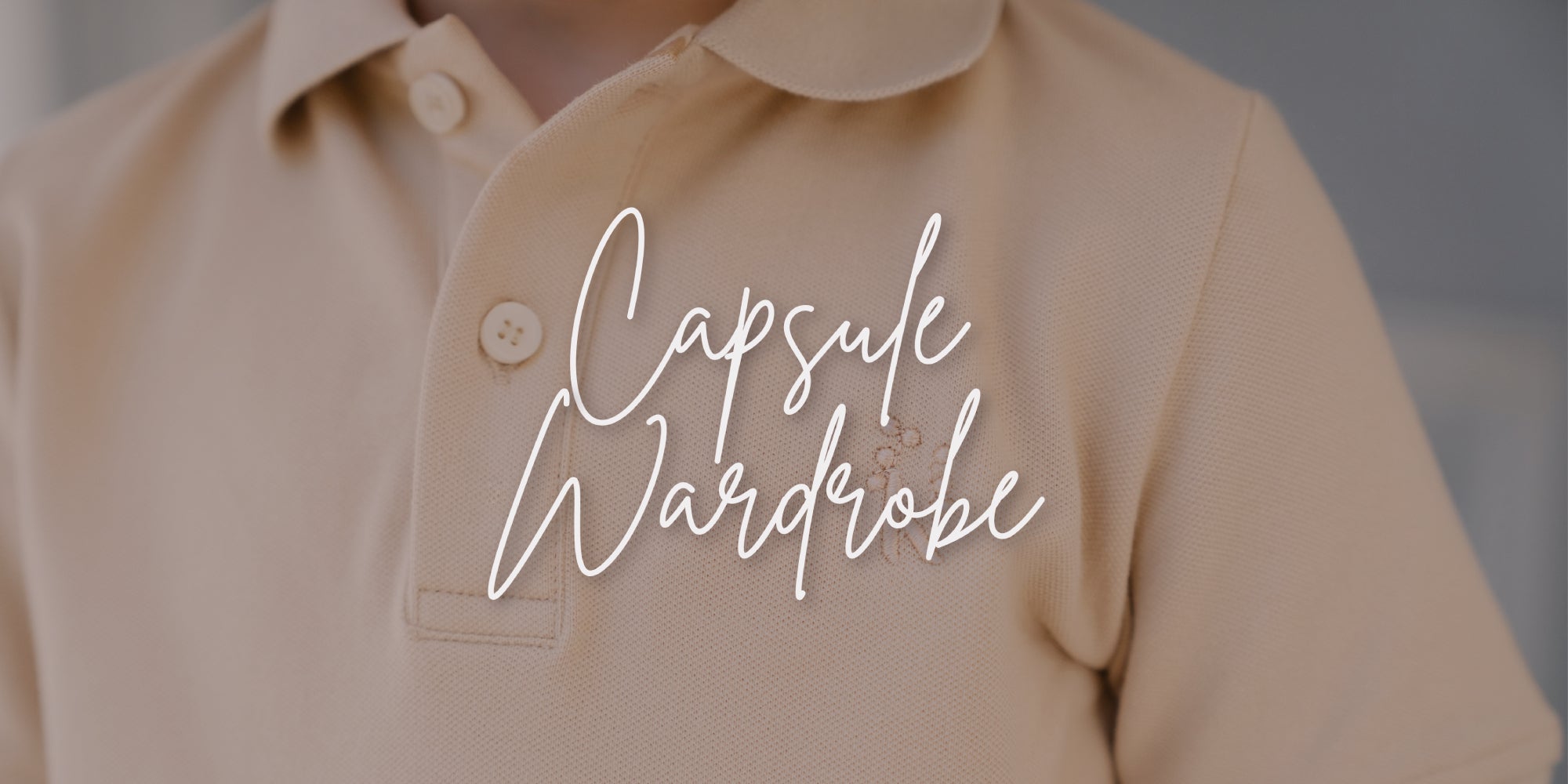 Mix and match pieces in a Capsule wardrobe