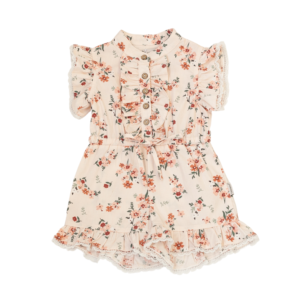 Blossoms Romper - Front