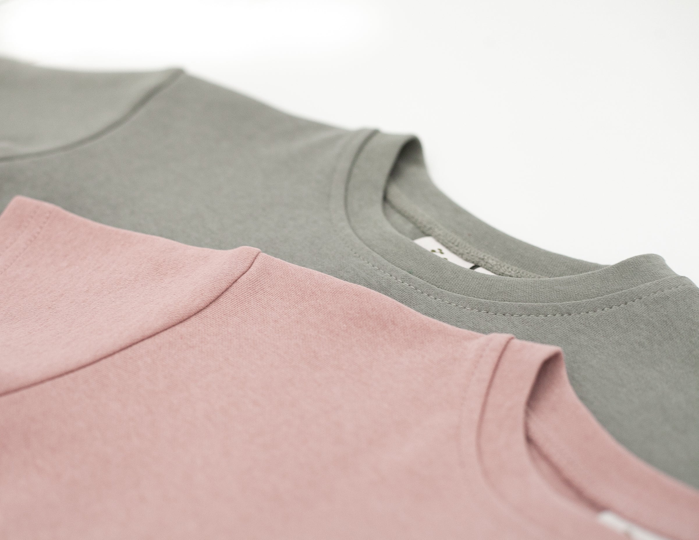 Gaia Unisex T-shirt - Green Mist and Coral Together