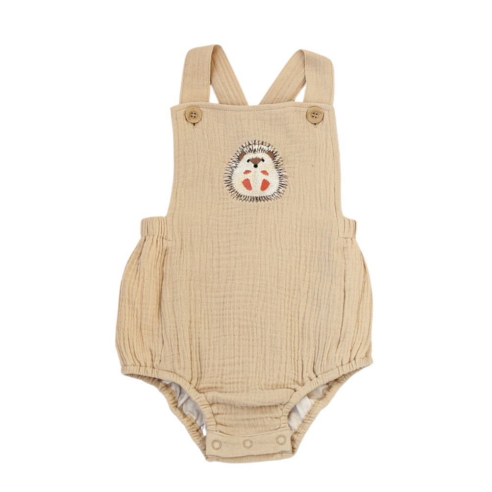 Hokey Pokey Romper - Fawn