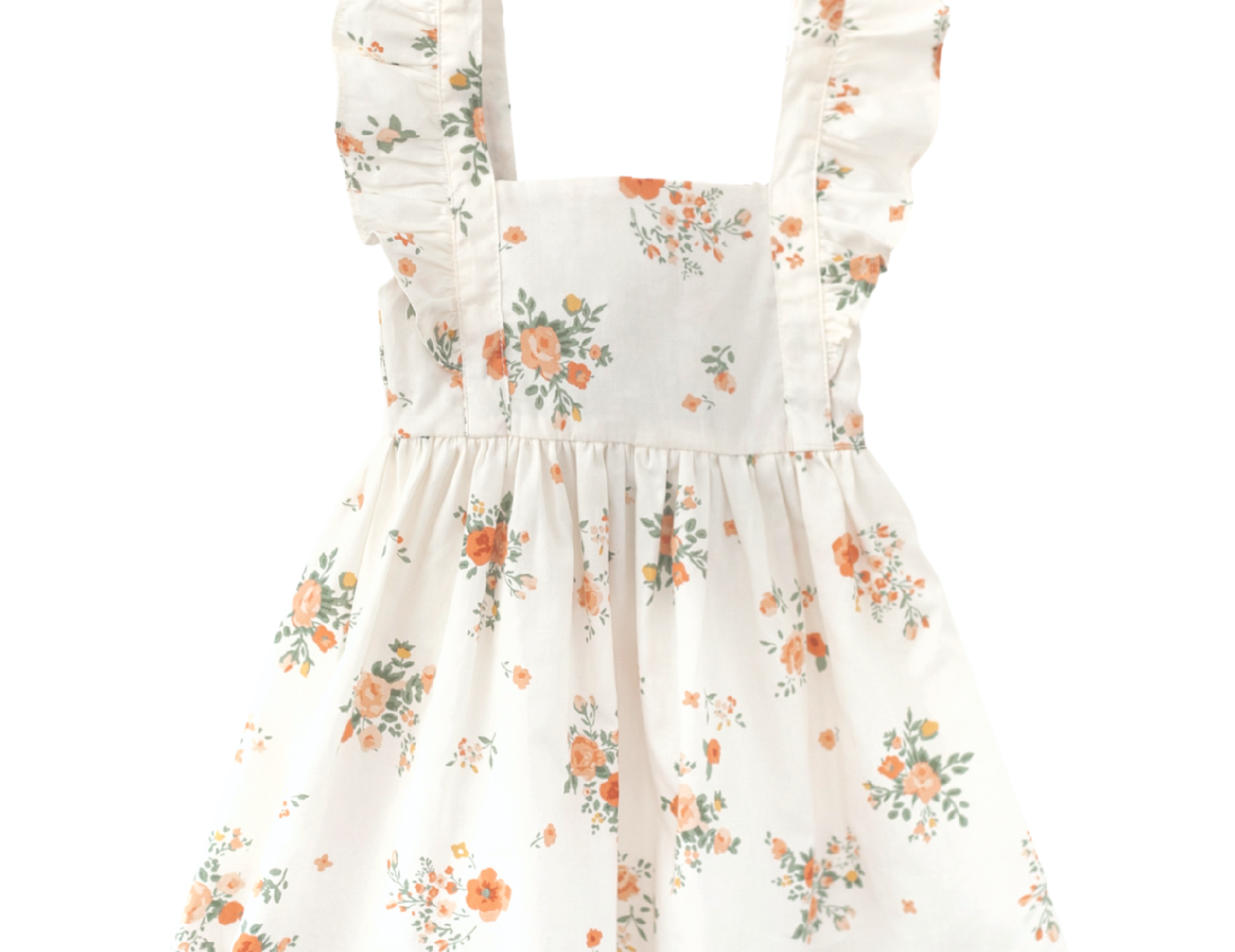 Karibou - Girls My Little Sunshine Cotton Dress - Spring Blooms