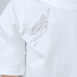 The Mermaid Tee - White