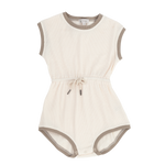 River Unisex Romper - Cream