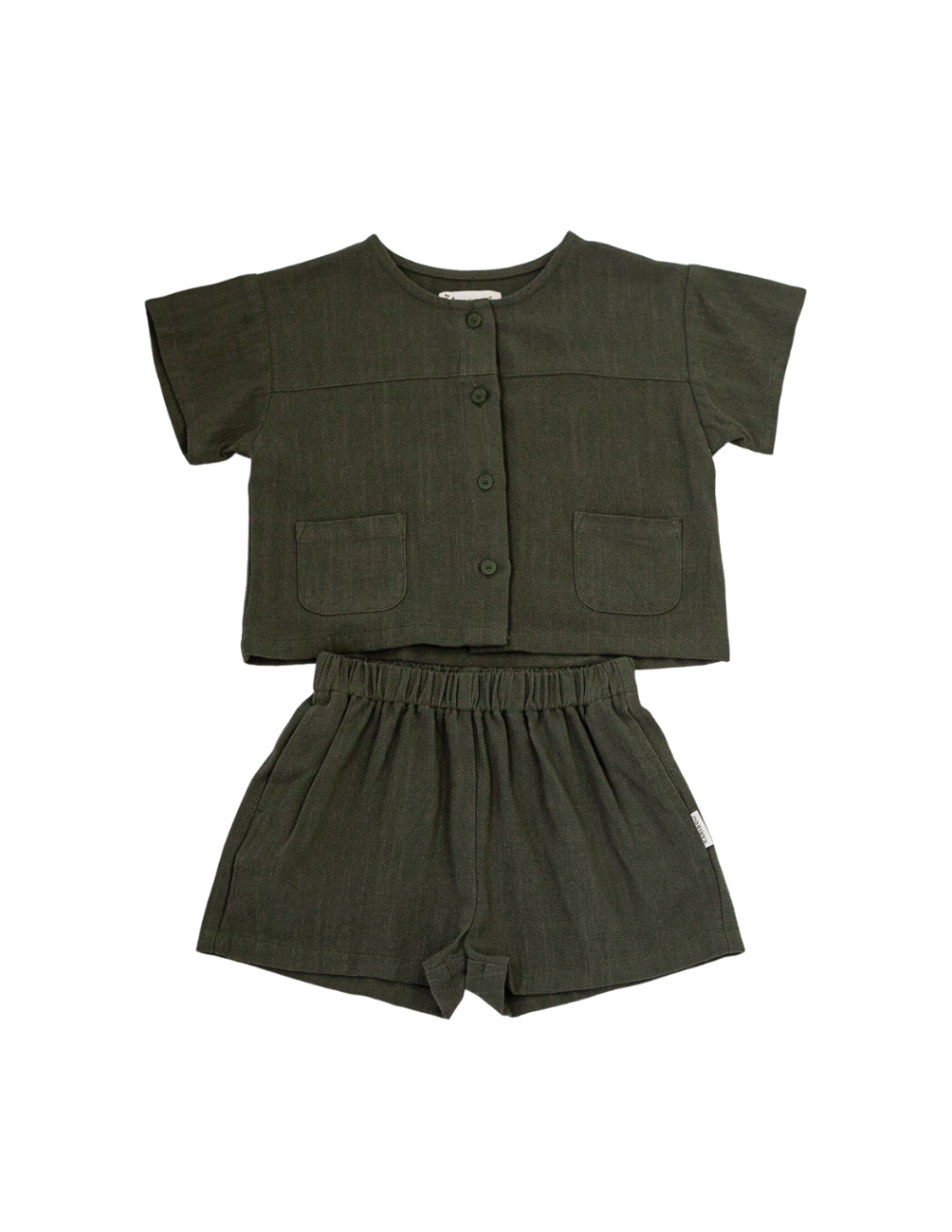 Wildling Linen Top - Green