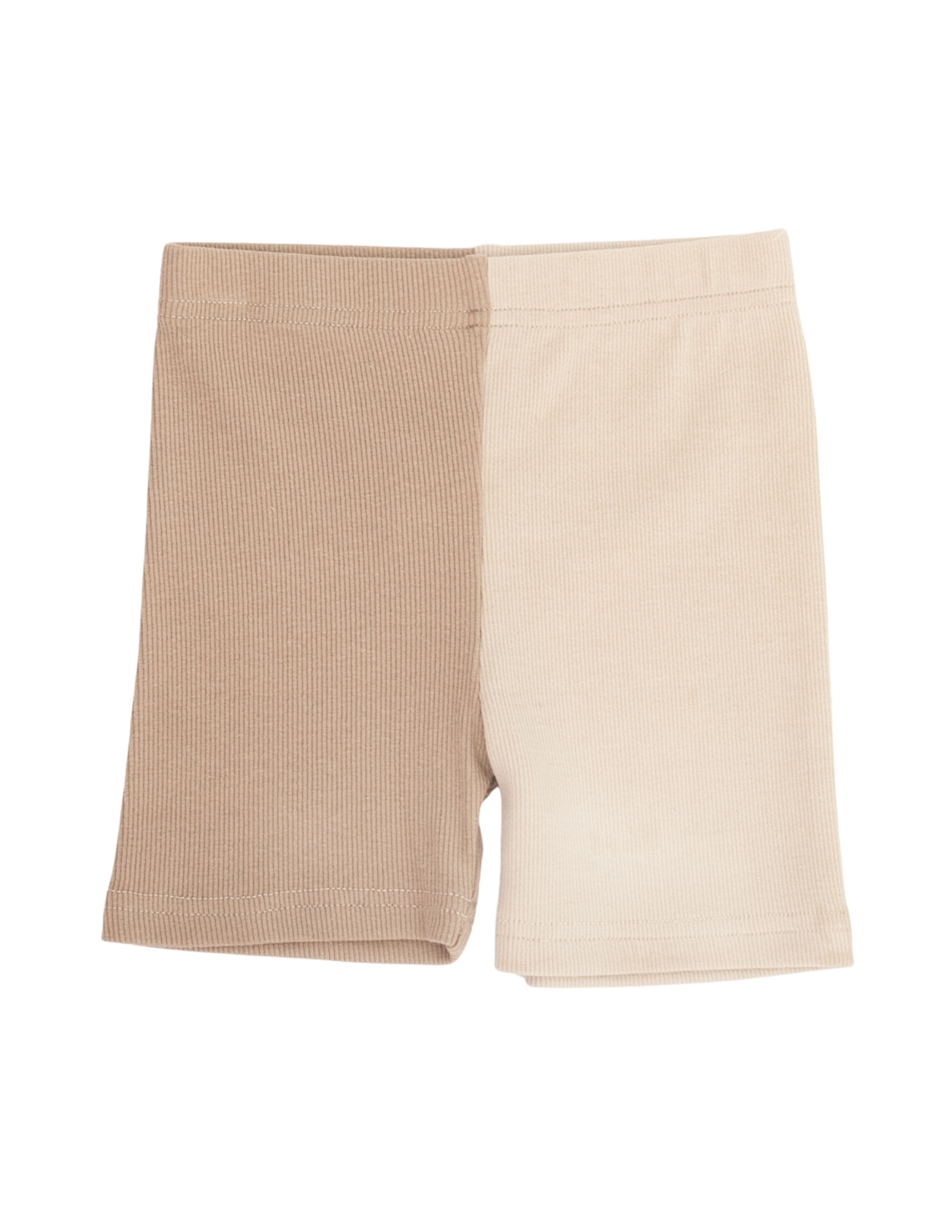 Zia Asymmetrical Bike Shorts - Multicolour