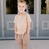 Polo T-shirt - Sand Dune