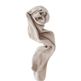 Classic Ribbed Unisex Tights - Latte