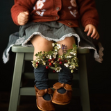 Picnic Knee-High Socks - Azure