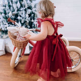 Scarlett Tutu Dress - Cherry Red