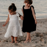 Karolina Tiered Dress - White
