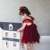 Scarlett Tutu Dress - Cherry Red