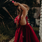 Scarlett Tutu Dress - Cherry Red