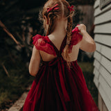 Scarlett Tutu Dress - Cherry Red