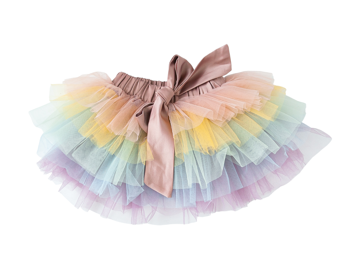 Rainbow tutu skirt nz shop