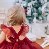 Scarlett Tutu Dress - Cherry Red