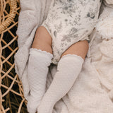 Picnic Knee-High Socks - Macaroon