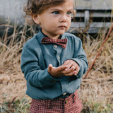 Boys Bow Tie - Vintage Red Check