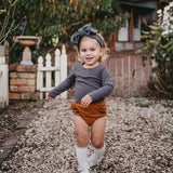 Picnic Knee-High Socks - Macaroon