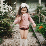 Picnic Knee-High Socks - Macaroon