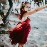 Scarlett Tutu Dress - Cherry Red
