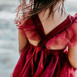 Scarlett Tutu Dress - Cherry Red