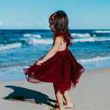 Scarlett Tutu Dress - Cherry Red