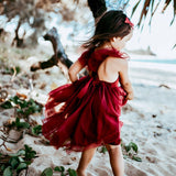 Scarlett Tutu Dress - Cherry Red