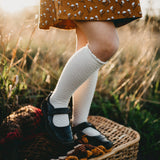 Picnic Knee-High Socks - Macaroon