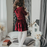 Sweet Love Special Occasion Pattern Heart Mesh Tights - White